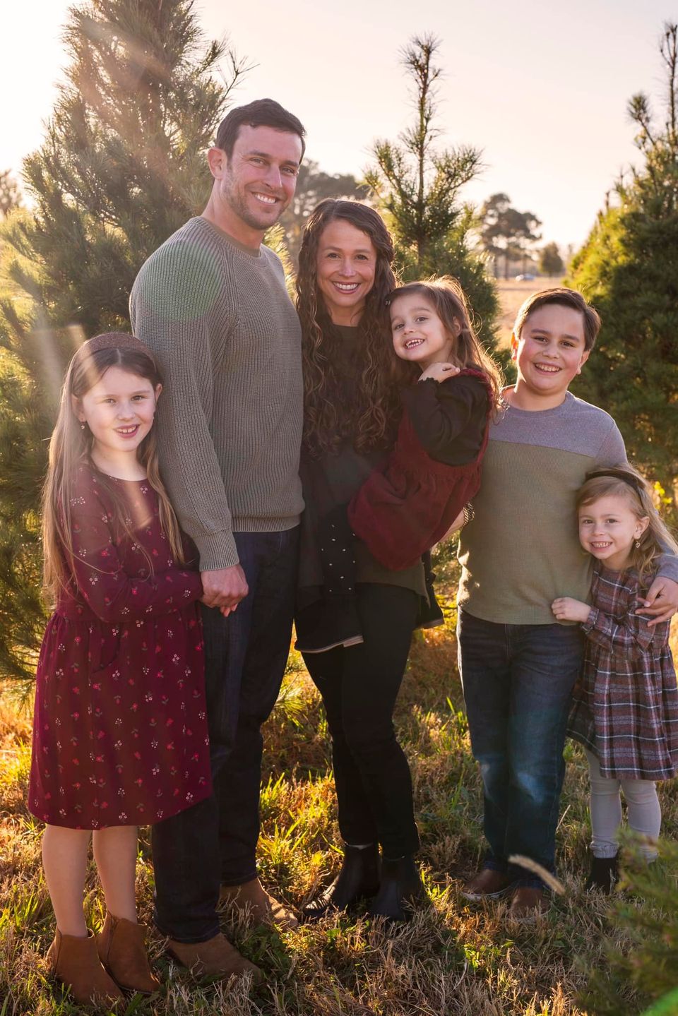 James and Danielle Hansen with their children